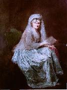 anna dorothea therbusch, Selbstportrat mit dem Einglas